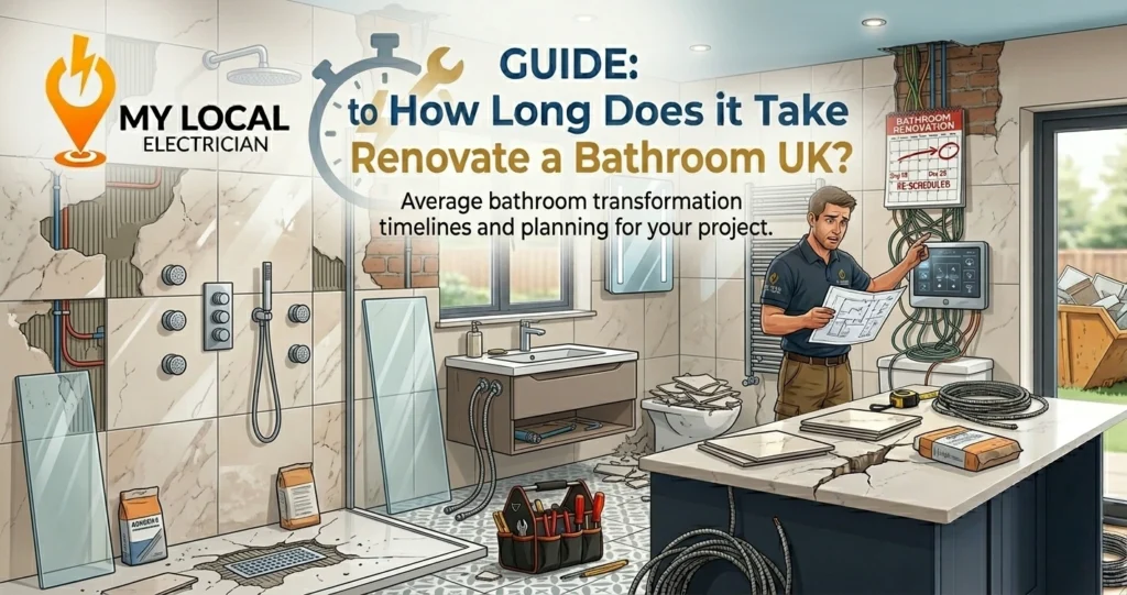 how long does it take to renovate a bathroom uk
