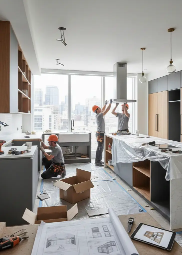 Home Kitchen Installation in London