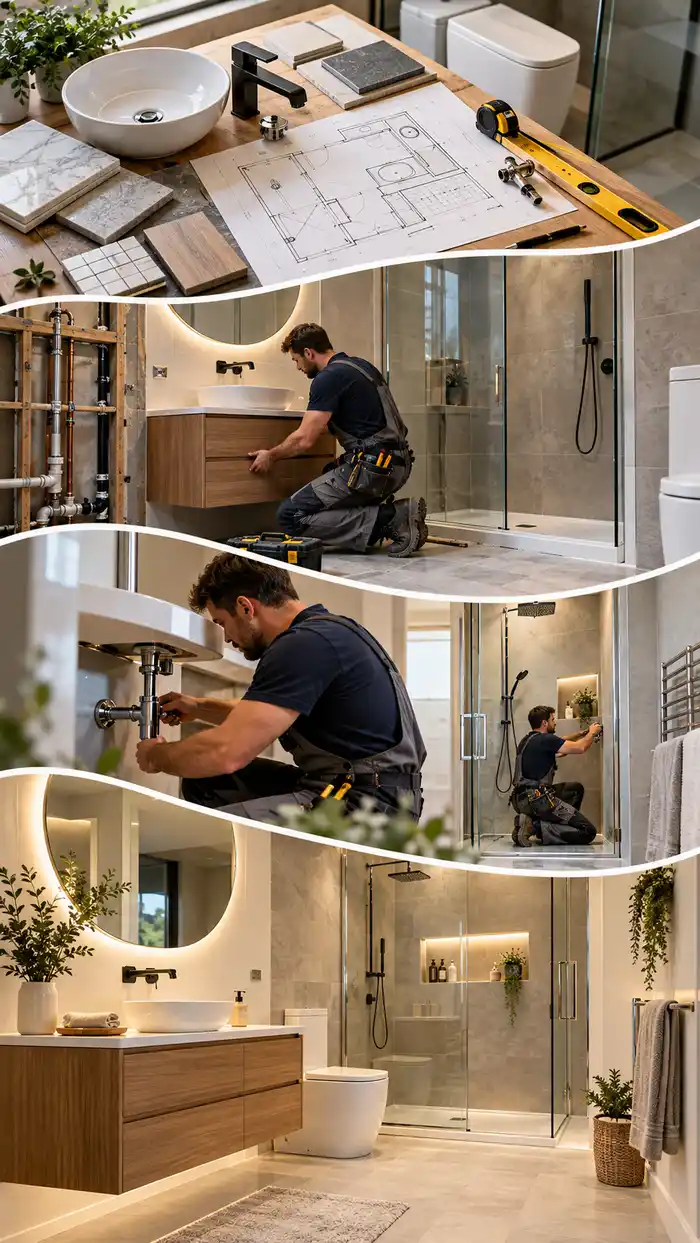 How Do We Install a Brand New Bathroom