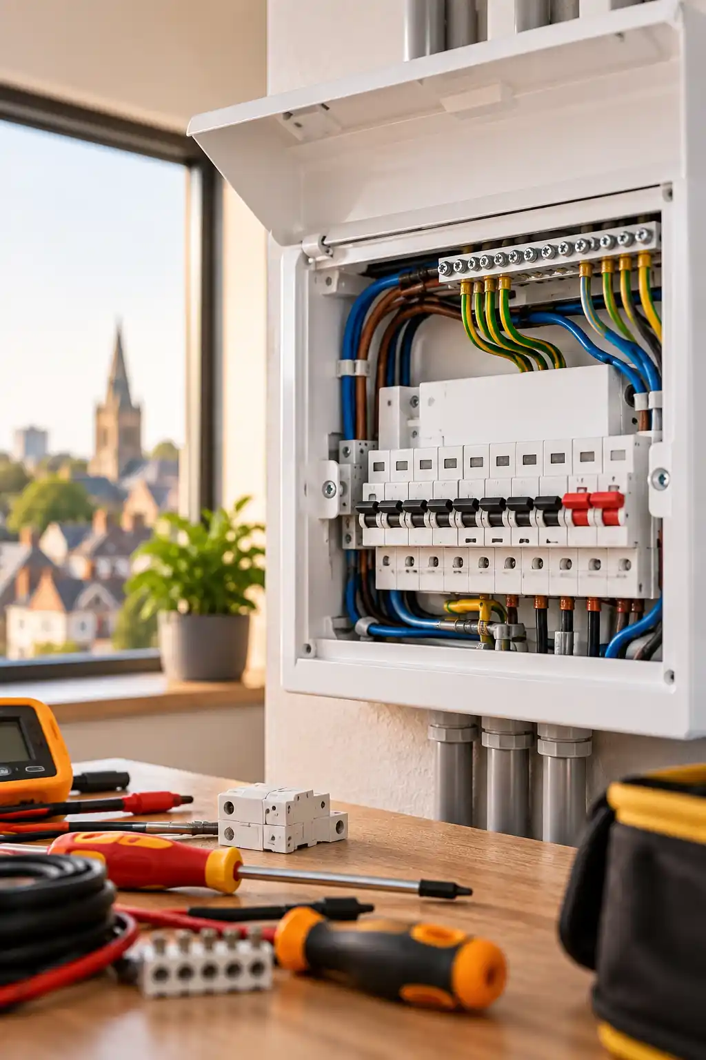Fuse box installed by My Local Electrician's Local Team