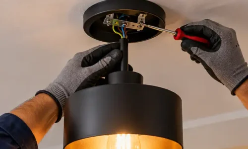 Light Fixture Installation