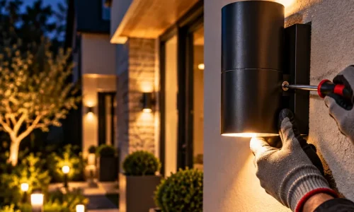 Outdoor Lighting Installation